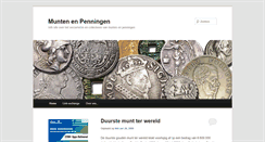 Desktop Screenshot of munten-penningen-info.be